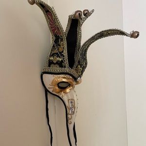 Vintage Mardi Gras mask from New Orleans Louisiana